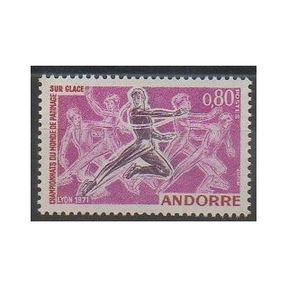 Stamps - French Andorra - 1971 - Nb 209 - Various sports