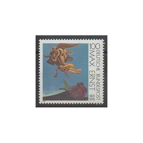 Germany - 1991 - Nb 1401 - Paintings