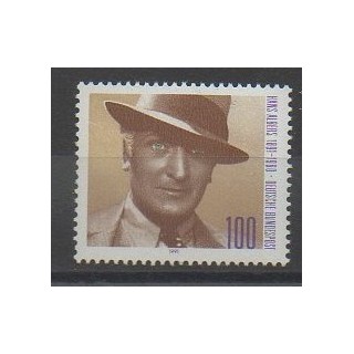 Timbres - Allemagne - 1991 - No 1393 - Cinéma