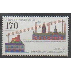 Allemagne - 1991 - No 1389 - Télécommunications