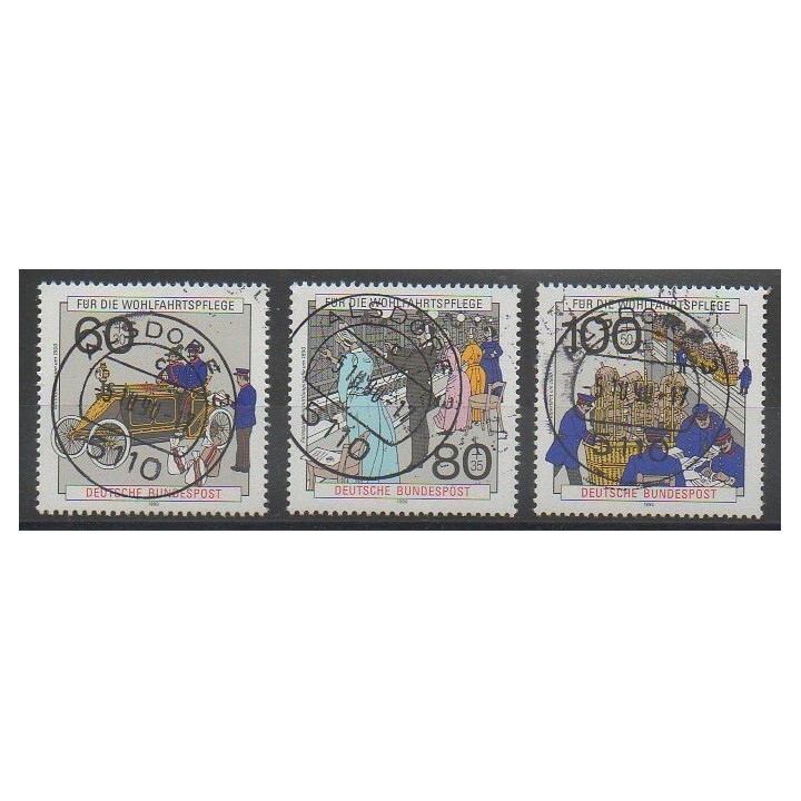 Stamps - West Germany (FRG) - 1990 - Nb 1306/1308 - Poste - Used