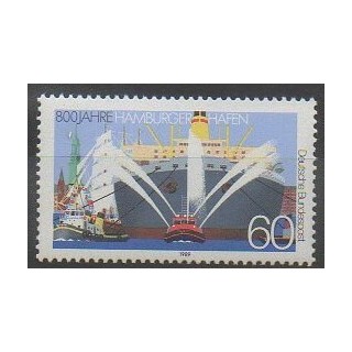 Timbres - Allemagne occidentale (RFA) - 1989 - No 1251 - Navigation