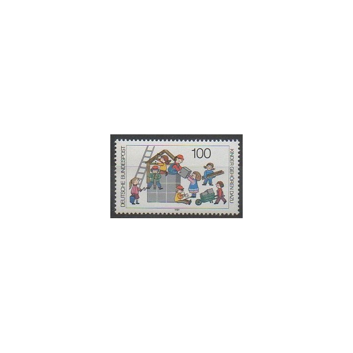 Stamps - West Germany (FRG) - 1989 - Nb 1267 - Childhood
