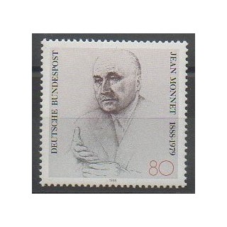 Stamps - West Germany (FRG) - 1988 - Nb 1204 - Europe