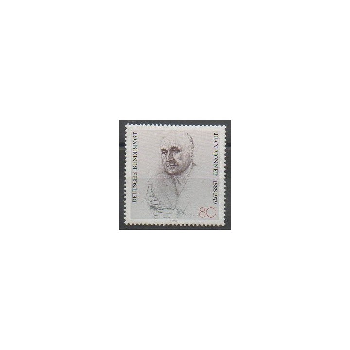 Timbres - Allemagne occidentale (RFA) - 1988 - No 1204 - Europe