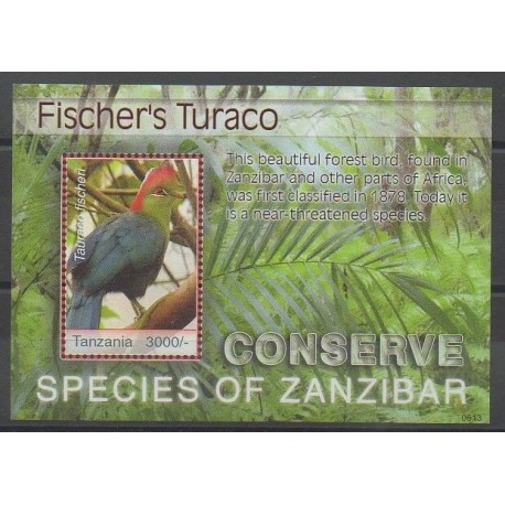 Tanzanie - 2006 - No BF535 - Espèces menacées - WWF