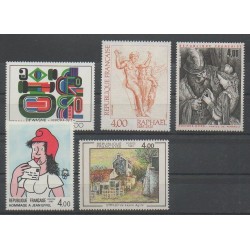 France - Poste - 1983 - Nb 2263/2265 - 2291 - 2297 - Paintings