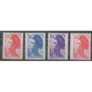 Stamps - France - Poste - 1983 - Nb 2274/2277