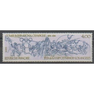Timbres - France - Poste - 1984 - No 2314 - Jeux Olympiques d'été