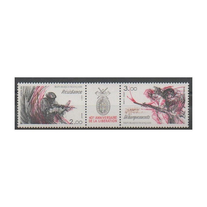Stamps - France - Poste - 1984 - Nb T2313A - Second World War