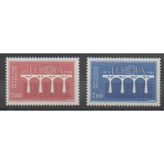 Stamps - France - Poste - 1984 - Nb 2309/2310 - Europa