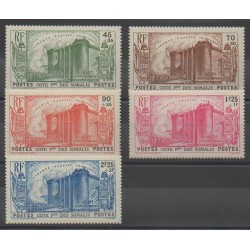 Côte des Somalis - 1939 - No 172/176