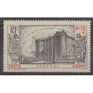 Timbres - Sénégal  - 1939 - No PA12