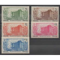Martinique - 1939 - Nb 170/174
