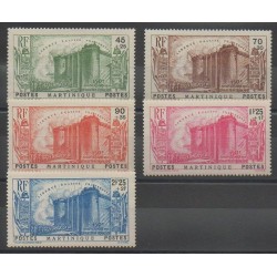 Martinique - 1939 - No 170/174