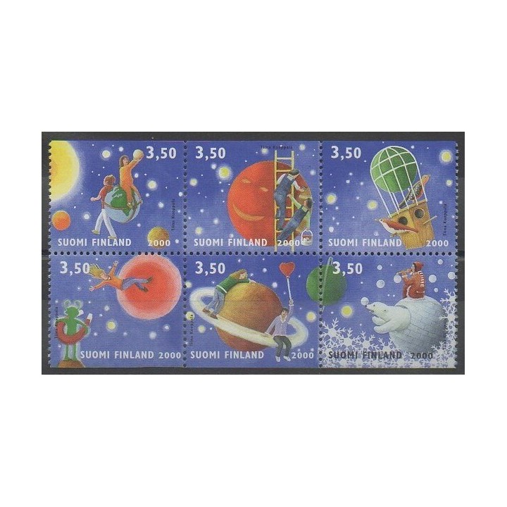 Timbres - Finlande - 2000 - No 1477/1482