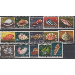 Papouasie-Nouvelle-Guinée - 1968 - No 138/152 - Coquillages