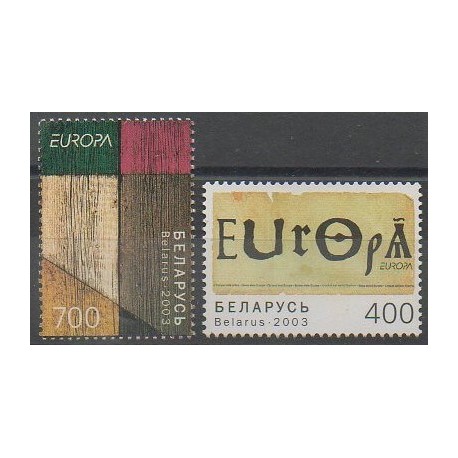 Belarus - 2003 - Nb 451/542 - Art - Europa