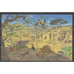 Namibia - 2001 - Nb 941/950 - Reptils - Animals