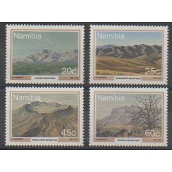 Namibia - 1991 - Nb 663/666 - Sights
