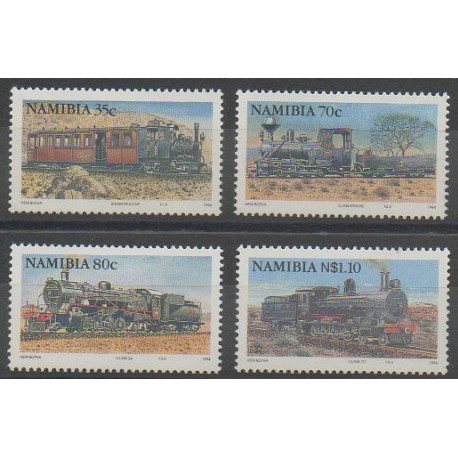 Namibie - 1994 - No 736/739 - Chemins de fer