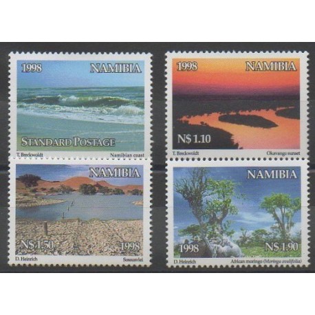 Namibia - 1998 - Nb 860/863 - Sights