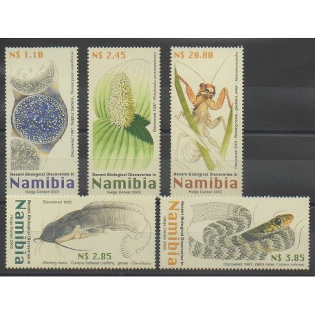 Namibia - 2003 - Nb 988/992 - Science