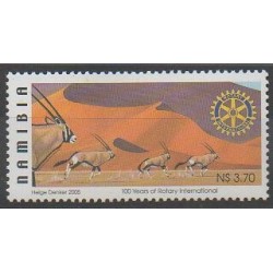 Namibie - 2005 - No 1037 - Rotary - Mammifères