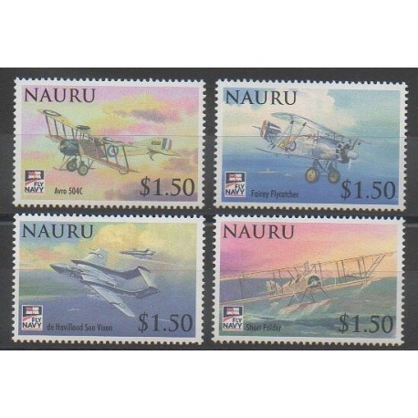 Nauru - 2009 - Nb 636/639 - Planes