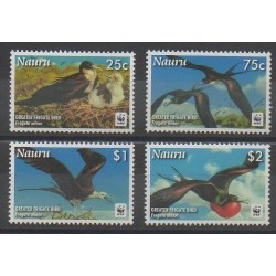 Nauru - 2008 - Nb 632/635 - Birds - Endangered species - WWF