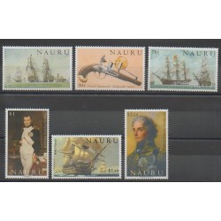 Nauru - 2005 - Nb 526/531 - Boats - Various Historics Themes - Napoleon
