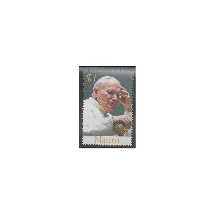 Timbres - Nauru - 2005 - No 542 - Papauté