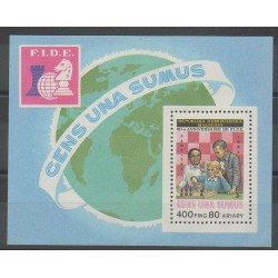 Madagascar - 1984 - No BF26 - Échecs