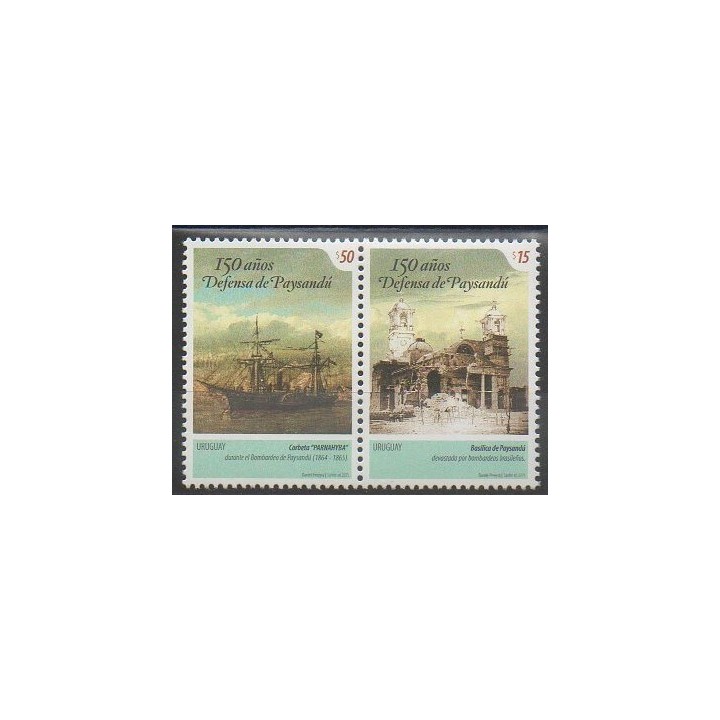 Timbres - Uruguay - 2015 - No 2718/2719 - Histoire