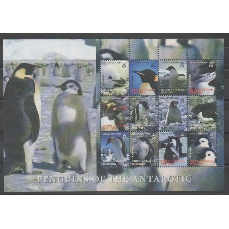 Grande-Bretagne - Territoire antarctique - 2006 - No 419/430 - Animaux marins - Mammifères