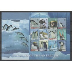 Grande-Bretagne - Territoire antarctique - 2008 - No 460/471 - Mammifères - Animaux marins