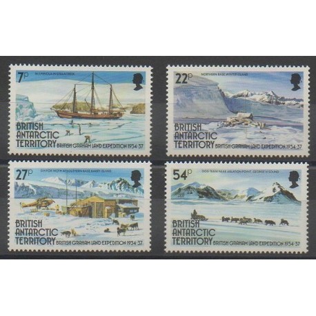 Grande-Bretagne - Territoire antarctique - 1985 - No 144/147 - Polaire