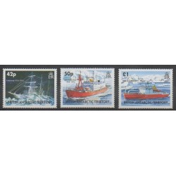 British Antarctic Territory - 2005 - Nb 396/398 - Boats - Polar
