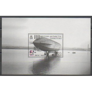 Timbres - Grande-Bretagne - Territoire antarctique - 2008 - No BF14 - Ballons - Dirigeables