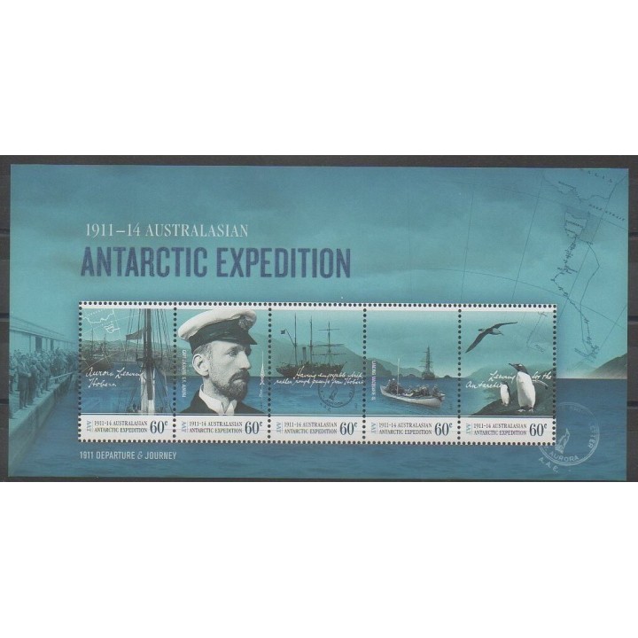 Stamps - Australian Antarctic Territory - 2011 - Nb BF8 - Boats - Polar