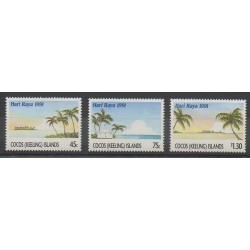 Cocos (Island) - 1991 - Nb 237/239 - Sights