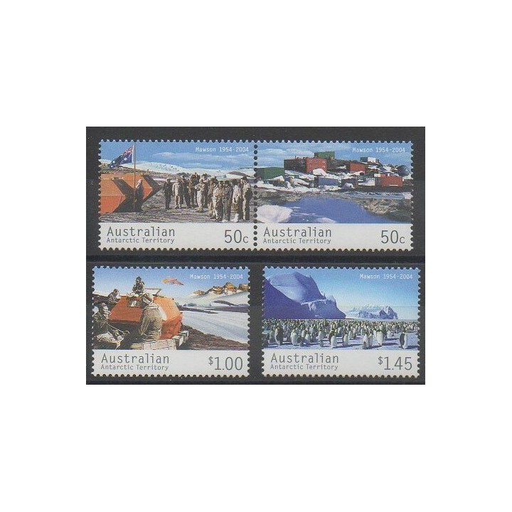 Timbres - Australie - territoire antarctique - 2004 - No 157/160 - Polaire