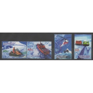 Stamps - Australian Antarctic Territory - 1998 - Nb 115/118 - Transport - Helicopters