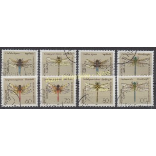 Timbres - Thème insectes - Allemagne réunifiée - 1991 - No 1373/1380