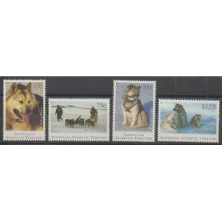 Stamps - Australian Antarctic Territory - 1994 - Nb 98/101 - Dogs