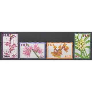 Stamps - Fiji - 2007 - Nb 1156/1159 - Flowers