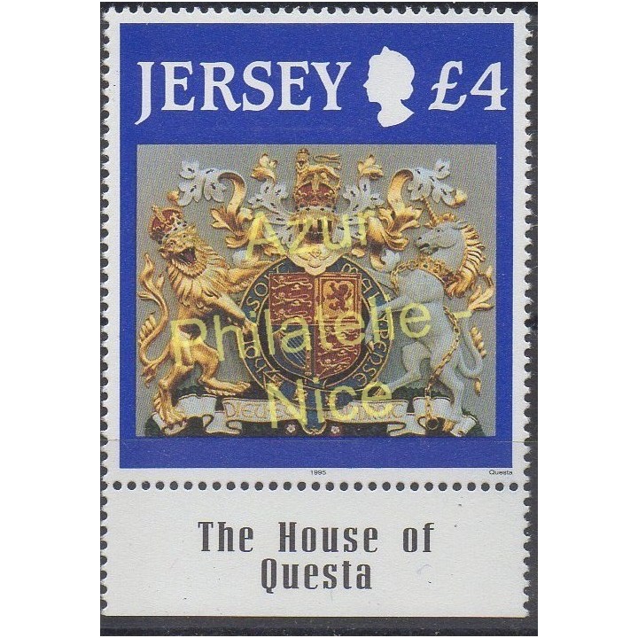 Stamps - Theme arms - Jersey - 1995 - Nb 672
