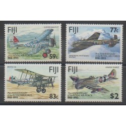 Fiji - 1993 - Nb 704/707 - Planes