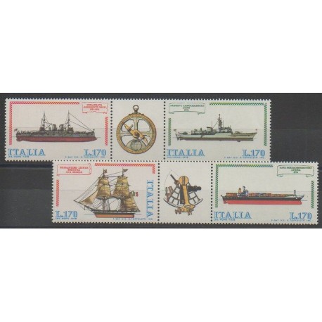 Italy - 1978 - Nb 1341/1344 - Boats
