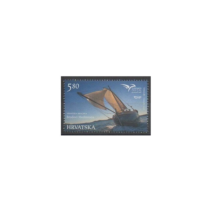 Timbres - Croatie - 2015 - No 1106 - Navigation